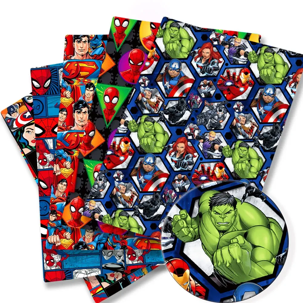 Baby Clothing Material - Disney Spider-Man fabric Hot DIY handmade