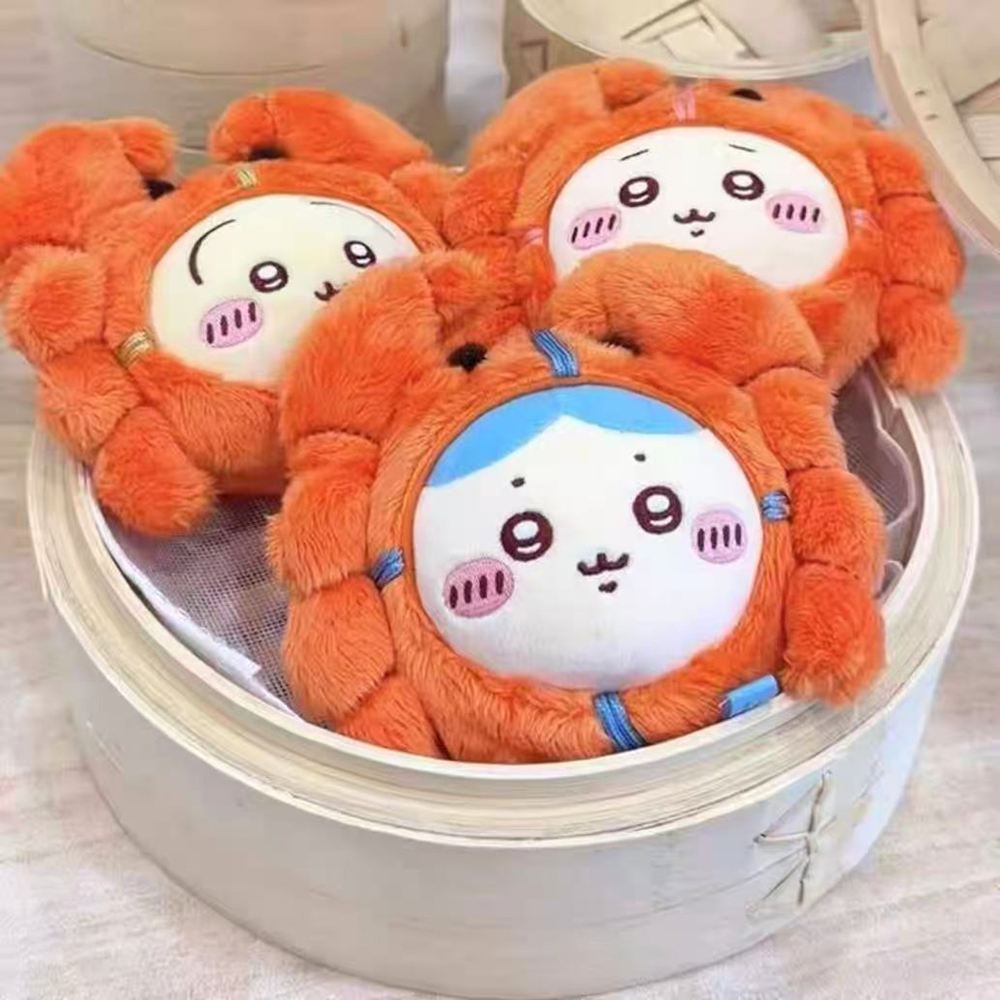 Baby Clothing Items - Crab Fur Teddy Bear Doll Hanger