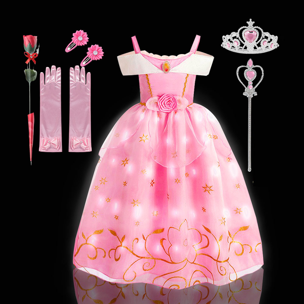 Baby Clothing Europe - 2PCS LED Light Up Sleeping Beauty
