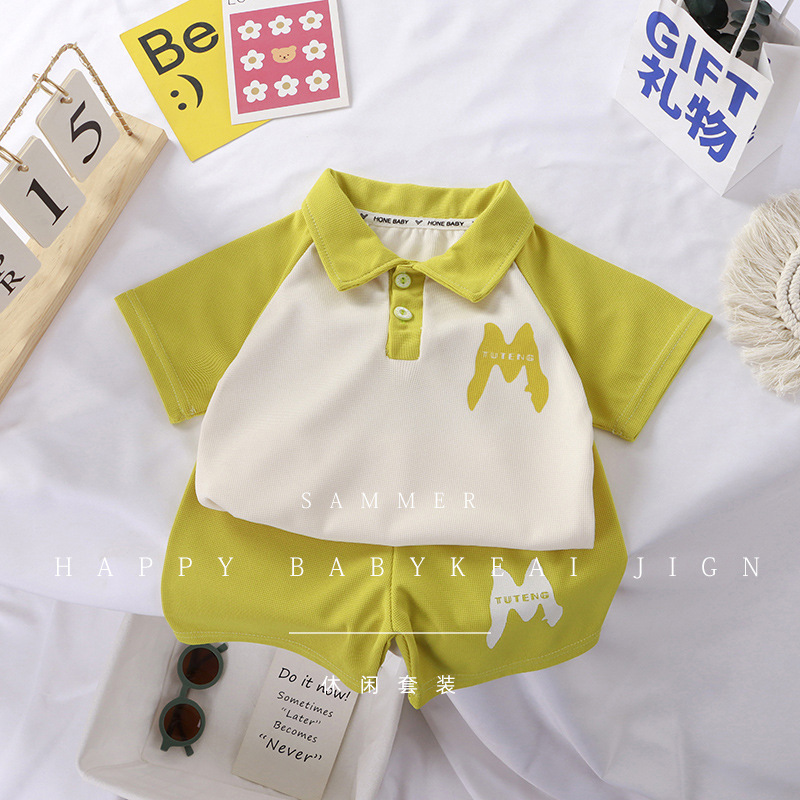 Summer Short Sleeve 2PCS Set G - đánh giá và giá Baby Clothing Wholesale