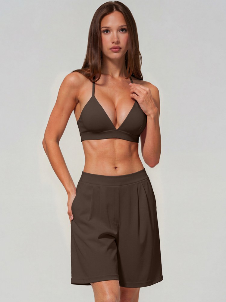 2 Piece Women Quick-Dry Sports - đánh giá và giá Summer Short Set