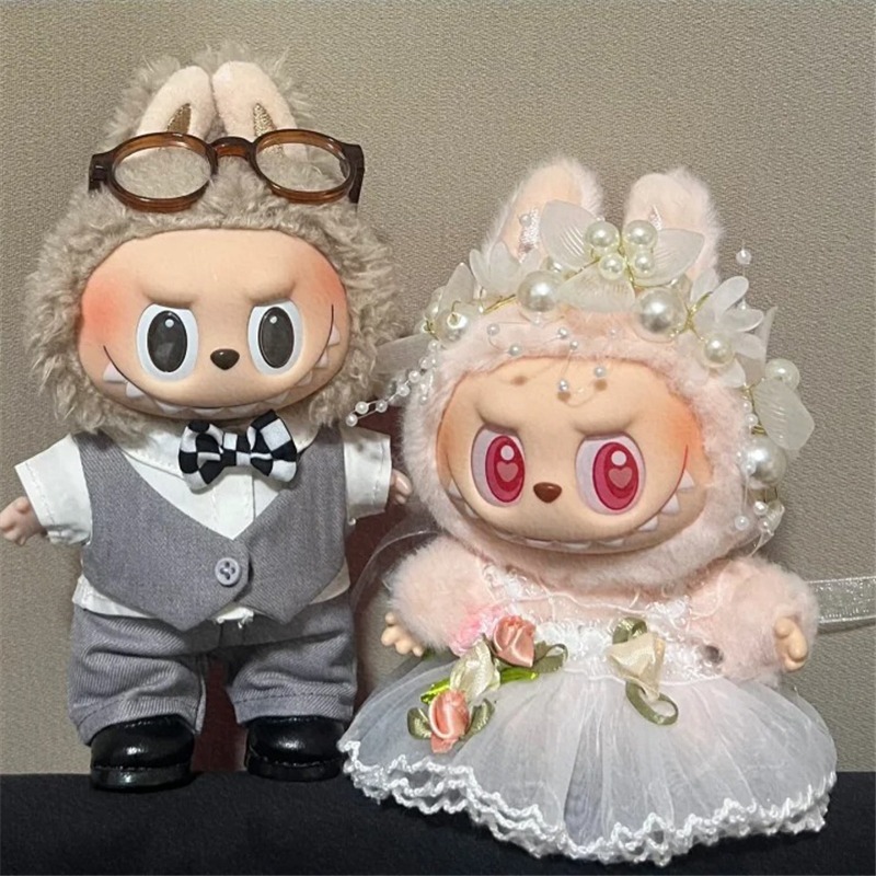15 17cm For Labubu Doll Weddin - đánh giá và giá Baby Clothing Items