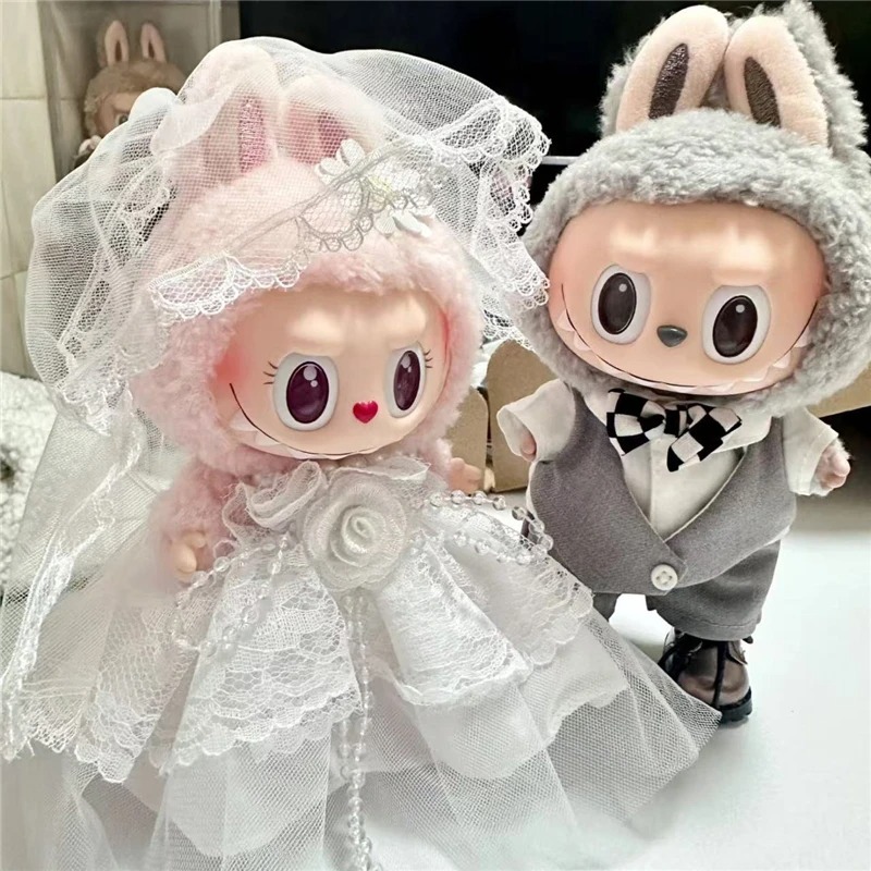 15 17cm For Labubu Doll Weddin - đánh giá và giá Baby Clothing Items