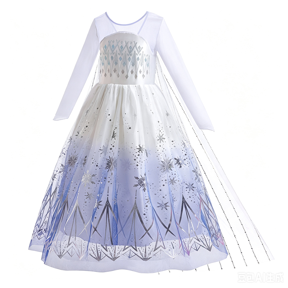 White Elsa Dresses Girls Birth - đánh giá và giá Baby Clothing Europe