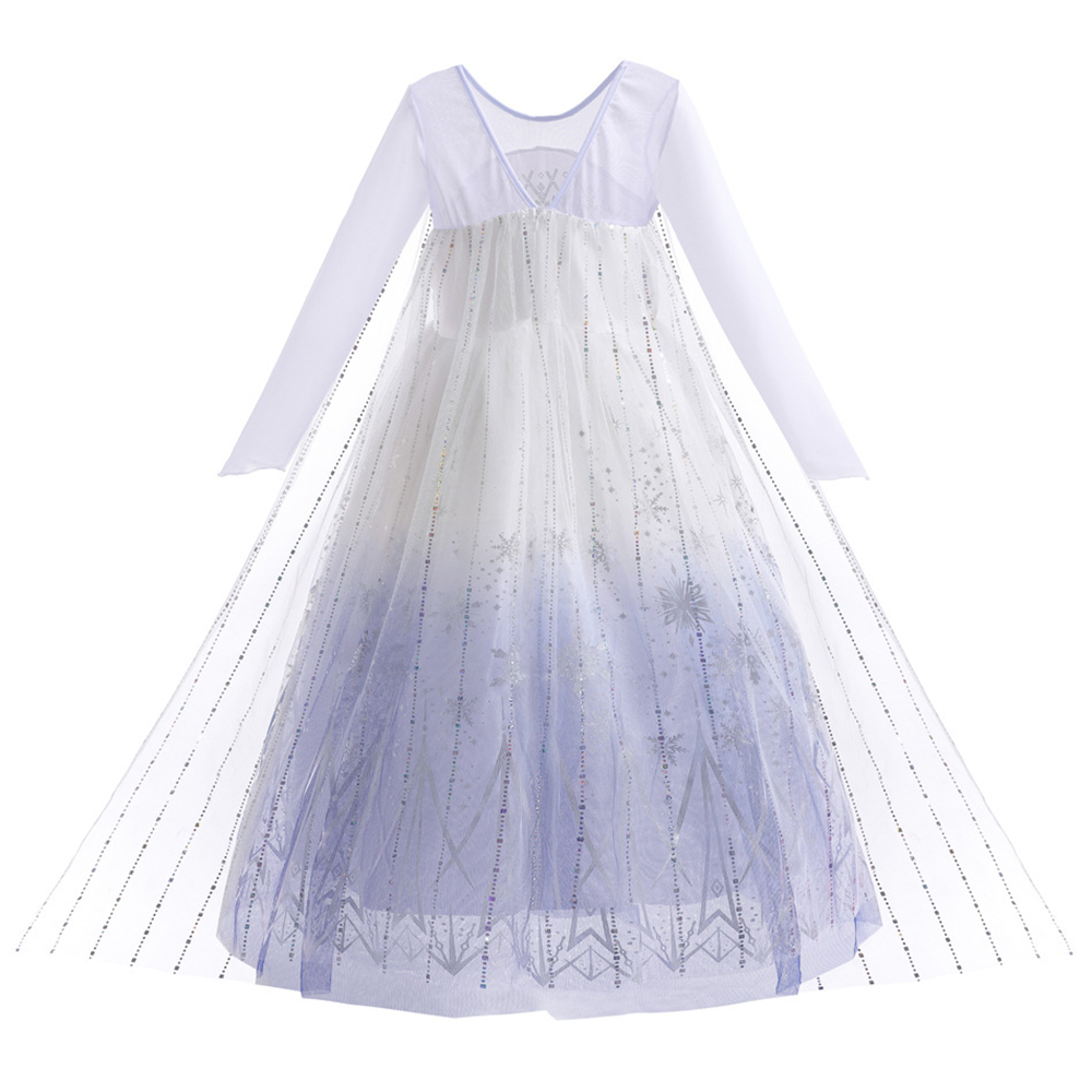 White Elsa Dresses Girls Birth - đánh giá và giá Baby Clothing Europe