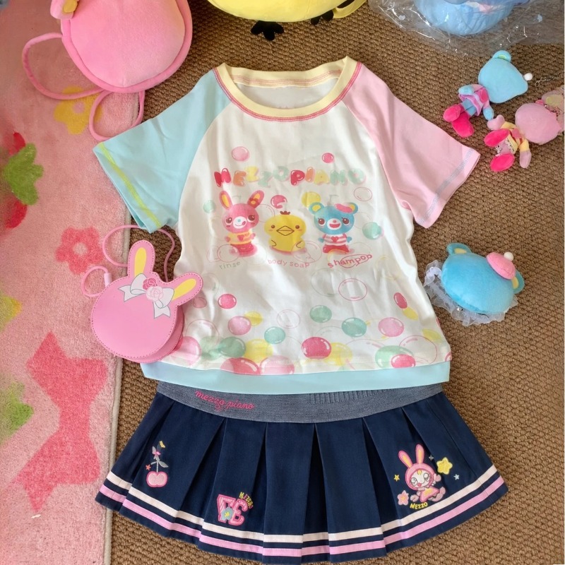Girls Slim Subculture Two Piec - đánh giá và giá Summer Short Set