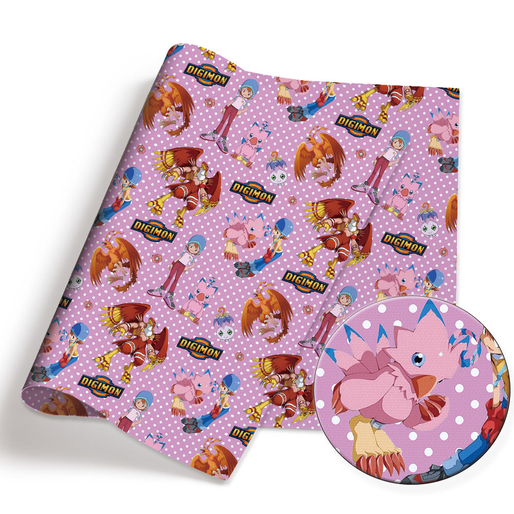 Digimon Cartoon Fabric 140cm H - đánh giá và giá Baby Clothing Material