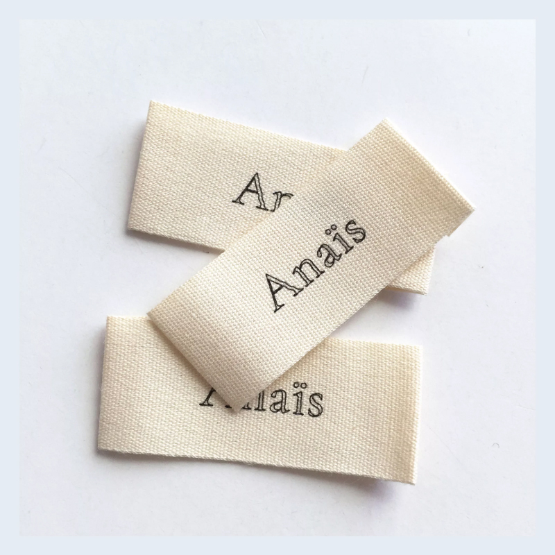Tùy Chỉnh Bông Hữu Cơ Nhãn 2CM - đánh giá và giá Baby Clothing Labels