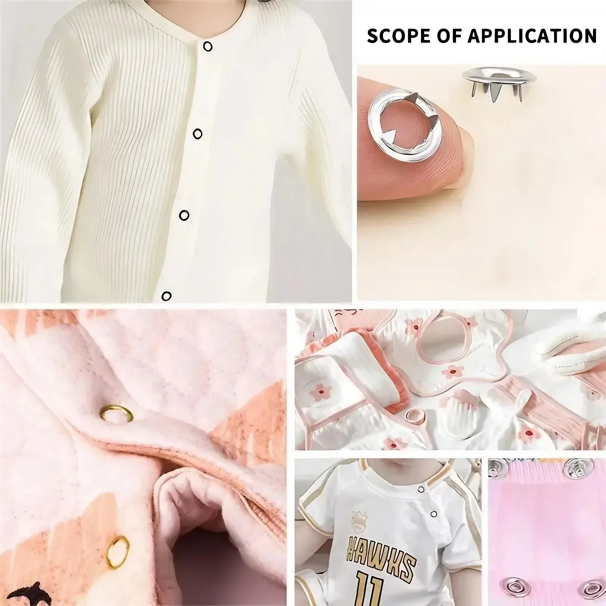 1 Set 201 Pcs Hand Pressed No  - đánh giá và giá Baby Clothing Items