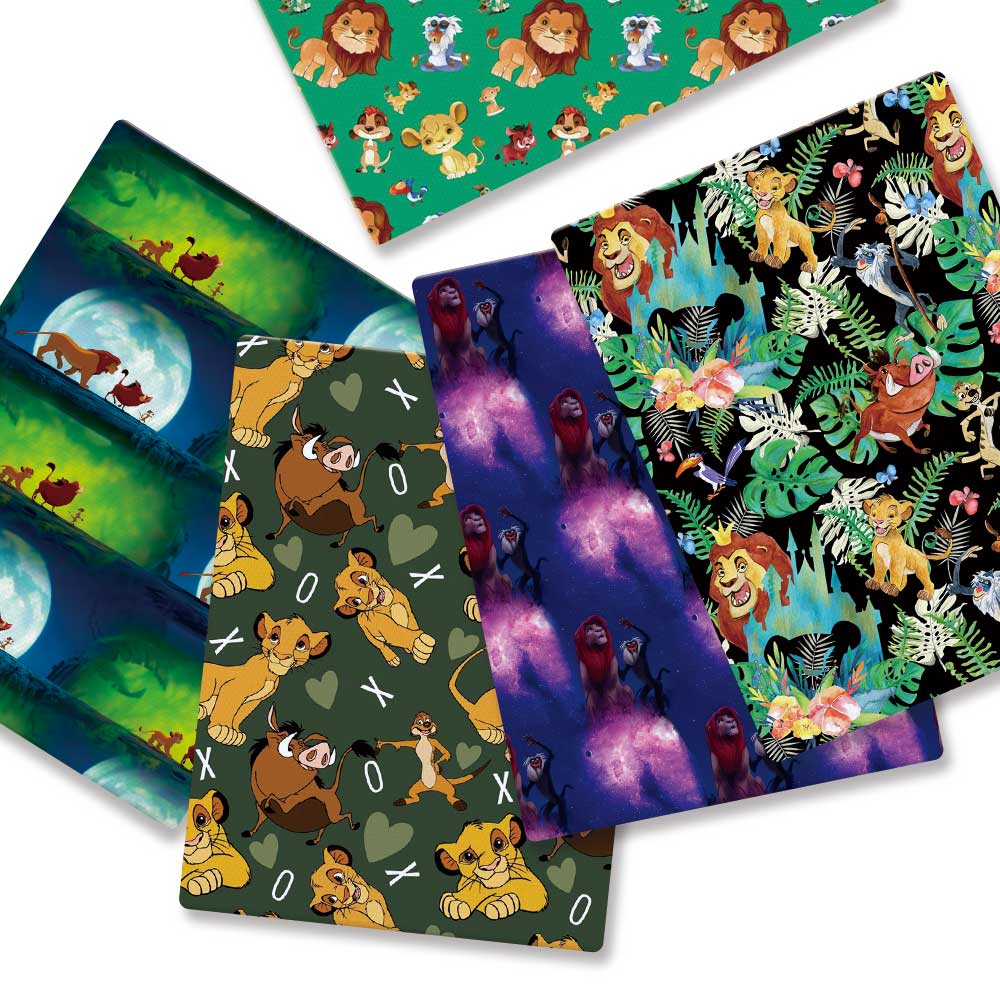 Disney Lion King fabric Hot DI - đánh giá và giá Baby Clothing Material