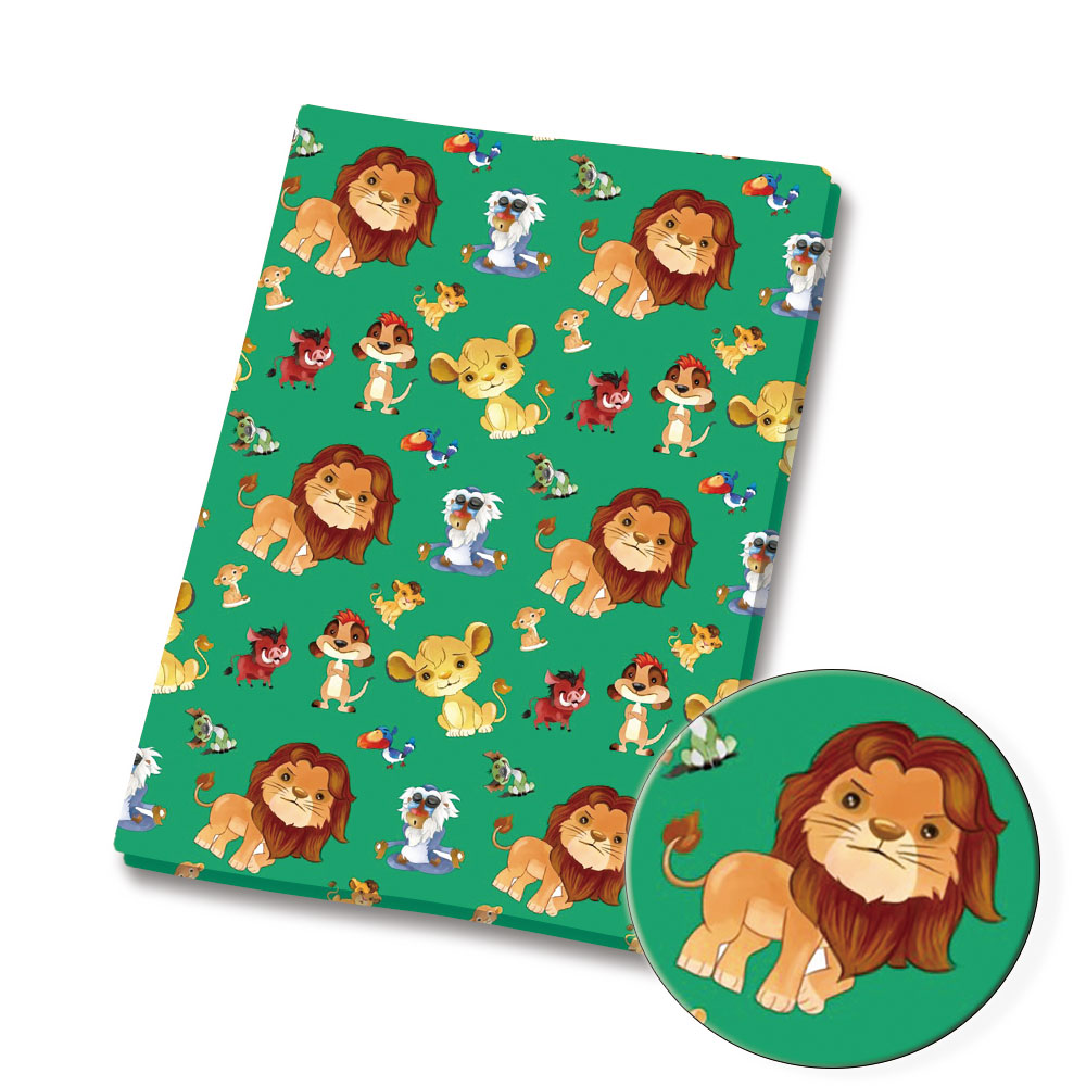 Disney Lion King fabric Hot DI - đánh giá và giá Baby Clothing Material