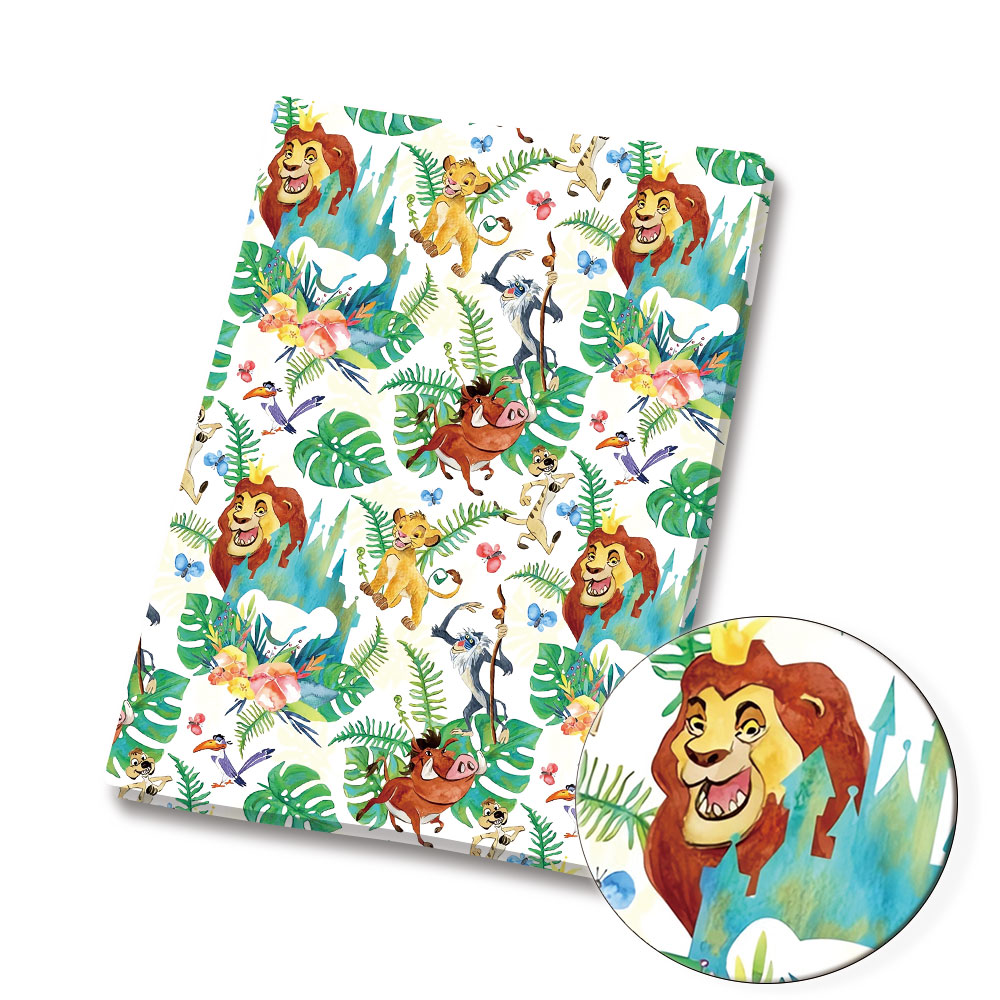 Disney Lion King fabric Hot DI - đánh giá và giá Baby Clothing Material