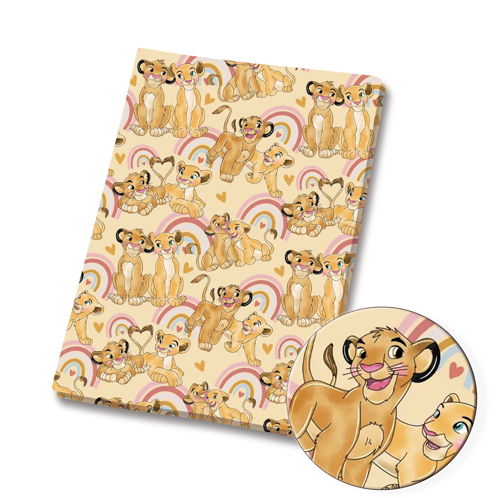 Disney Lion King fabric Hot DI - đánh giá và giá Baby Clothing Material