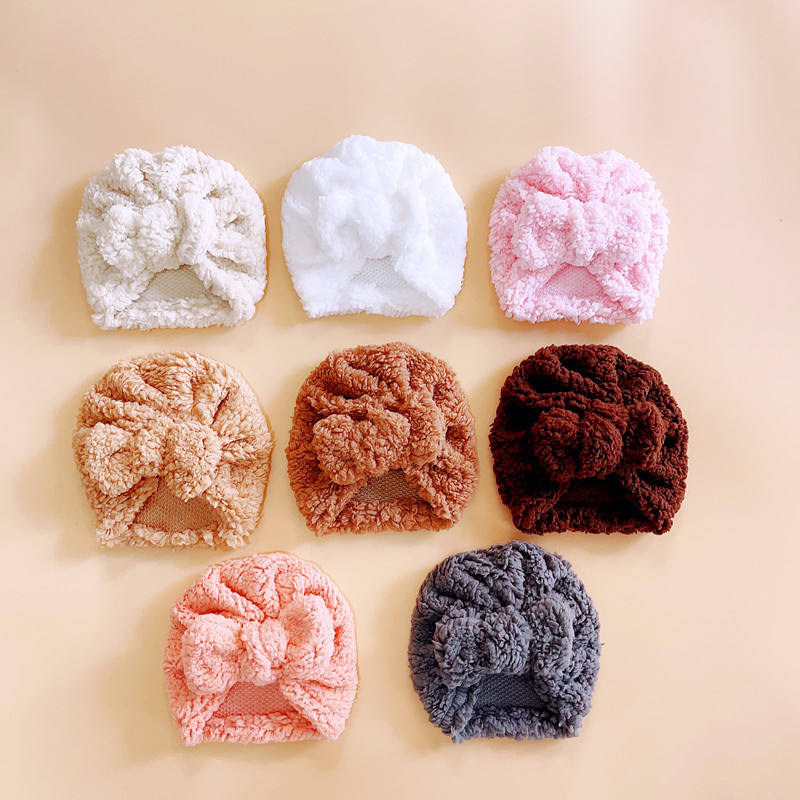 Cute Newborn Baby Knot Turban  - đánh giá và giá Baby Clothing Material