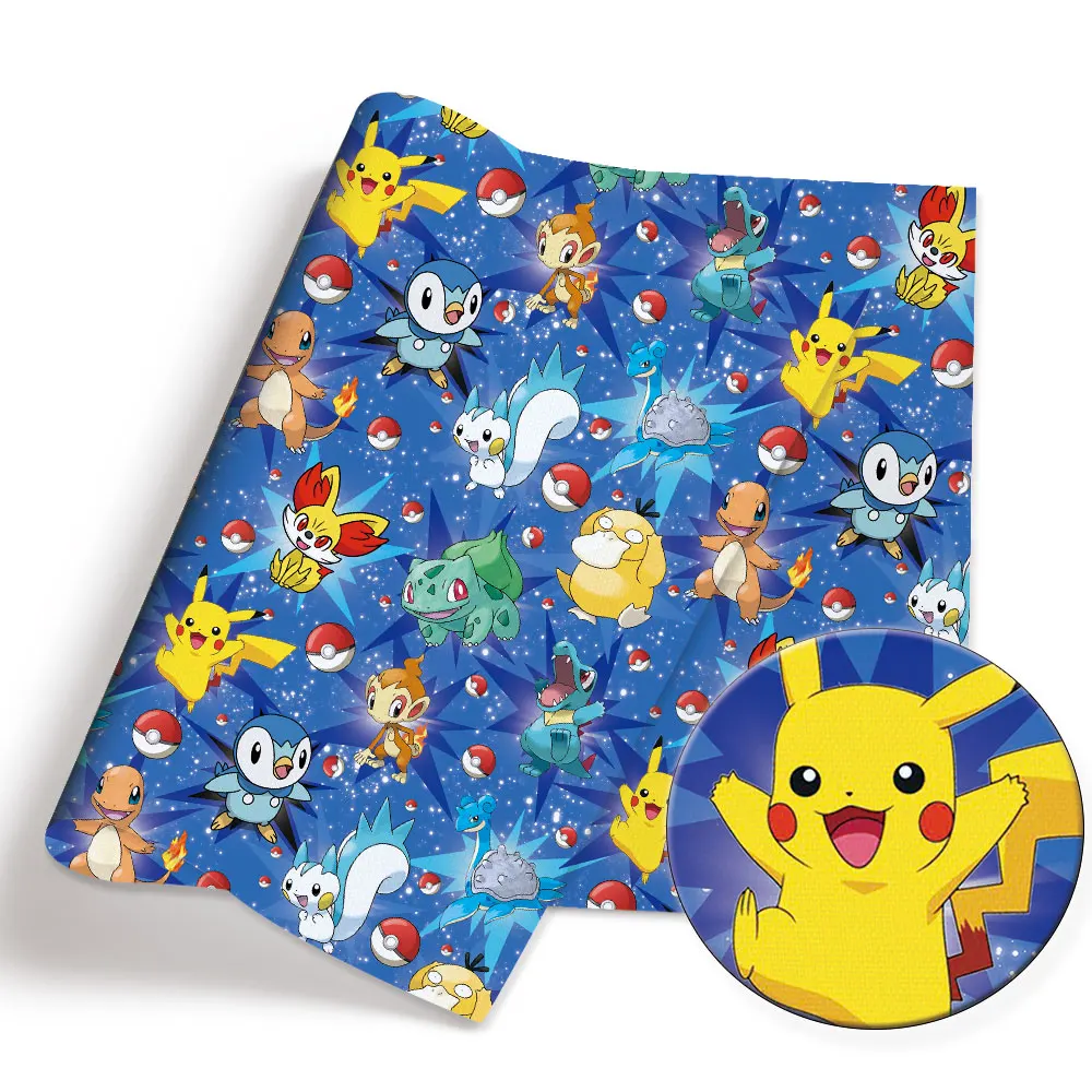 Pokemon Cartoon Fabric140*50cm - đánh giá và giá Baby Clothing Items