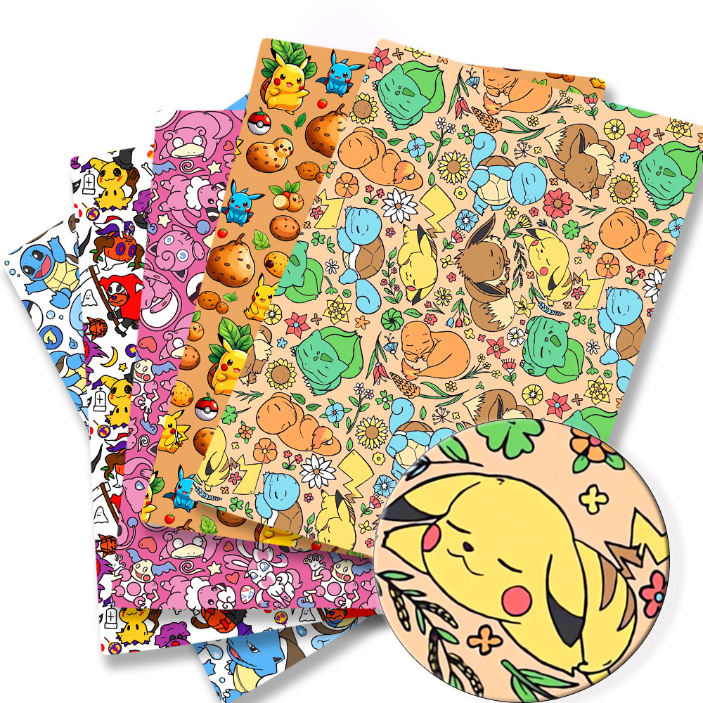 Pokemon Cartoon Fabric140*50cm - đánh giá và giá Baby Clothing In Japan
