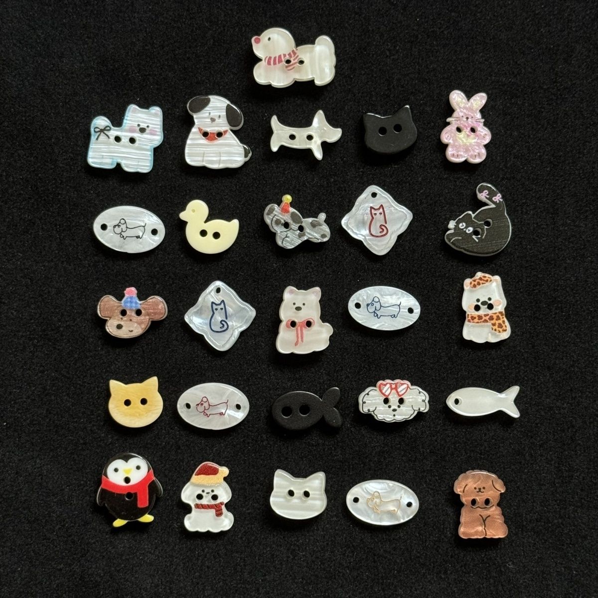 10PCS Cute Cat Puppy Penguin B - đánh giá và giá Baby Zoo Clothing