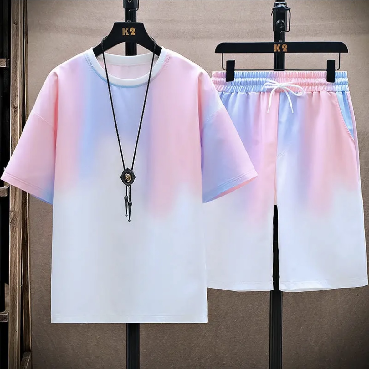 New hot-selling summer couple  - đánh giá và giá Summer Short Set