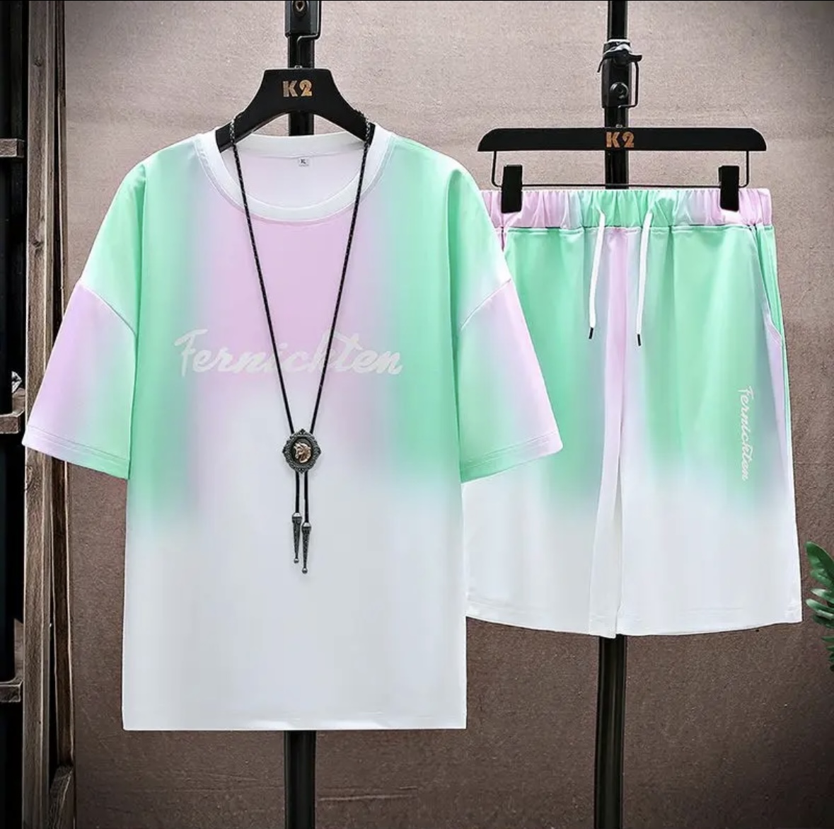 New hot-selling summer couple  - đánh giá và giá Summer Short Set