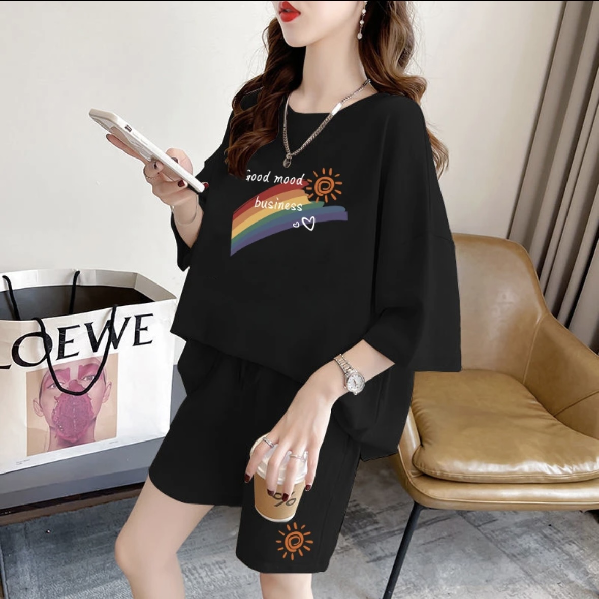 Fashion women's summer shorts  - đánh giá và giá Summer Short Set